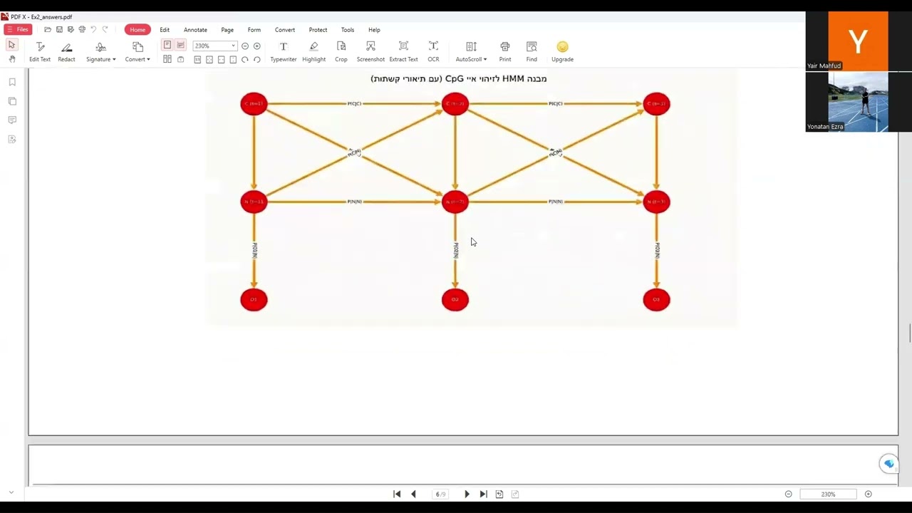 algorithms in computational biology - ex2