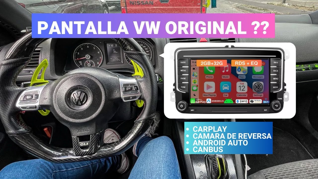 Pantalla para vw con CarPlay  // JUAN PR