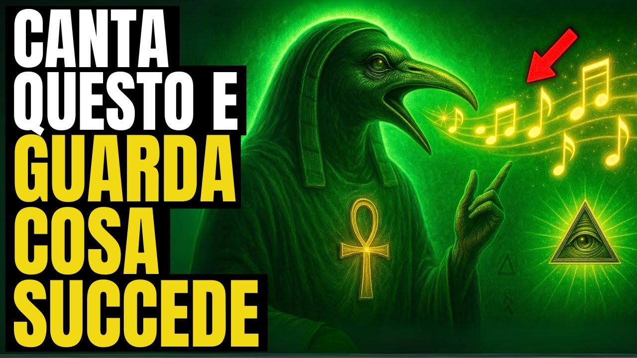 Il segreto PIÙ POTENTE di Thoth: Basta VEDERLO UNA VOLTA SOLA per ELEVARE LA VIBRAZIONE per sempre 🔥