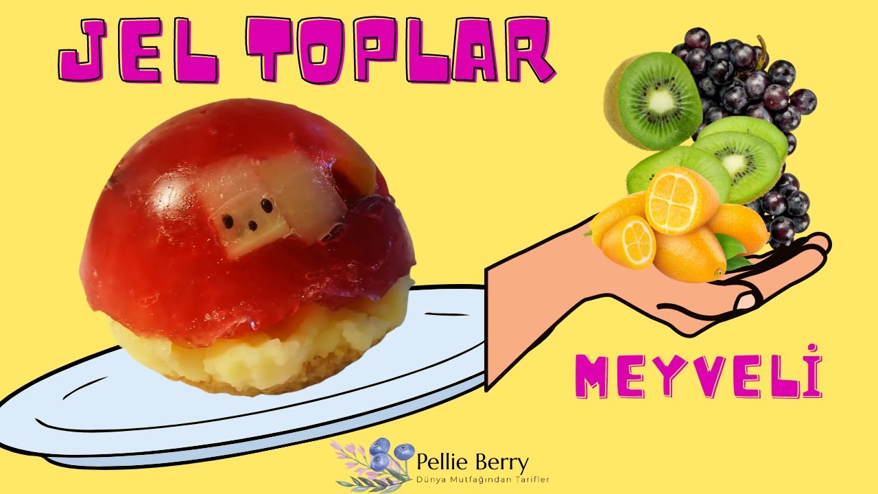 🍇🥝🍊 Фруктовые мини-желейные шарики