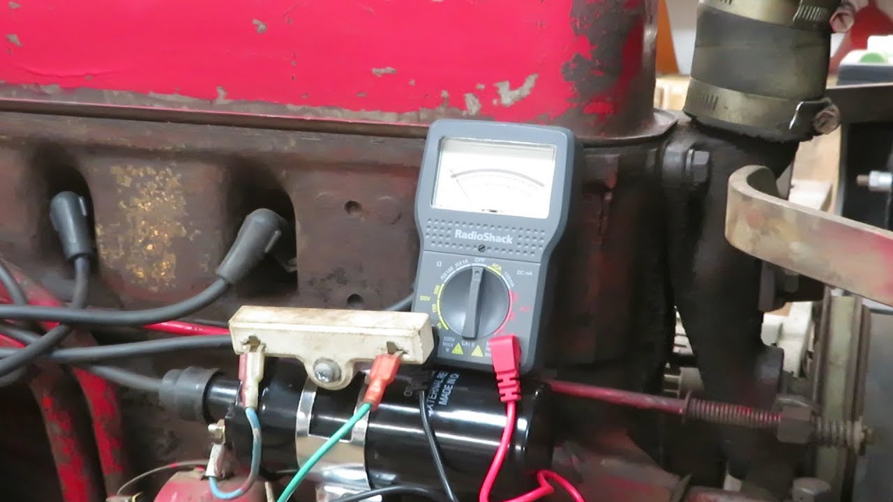 farmall super a still no spark