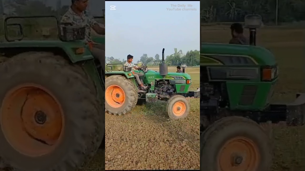 আইশার ট্রাক্টর ৫৫৭ জুম চাষ, মানিকগঞ্জ, ঢাকা, #tractor #farming #automobile