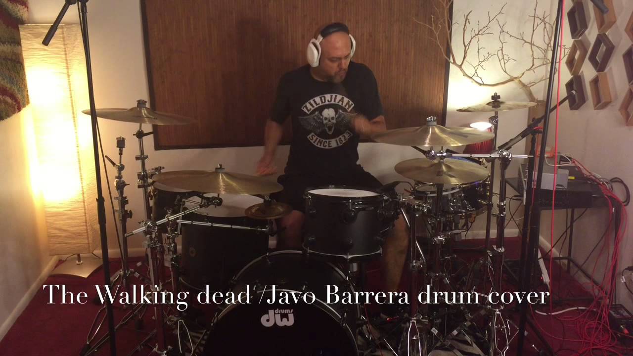 The Walking Dead drum cover Javo Barrera
