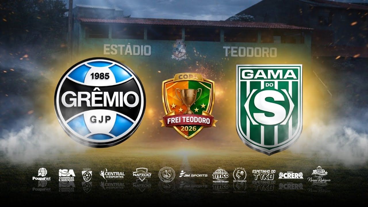GRÊMIO X GAMA - COPA FREI TEODORO