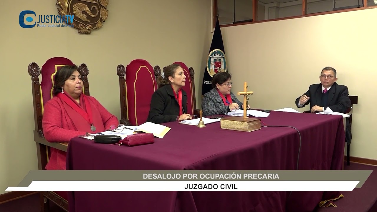 AUDIENCIAS CIVILES - DESALOJO POR OCUPACIÓN PRECARIA