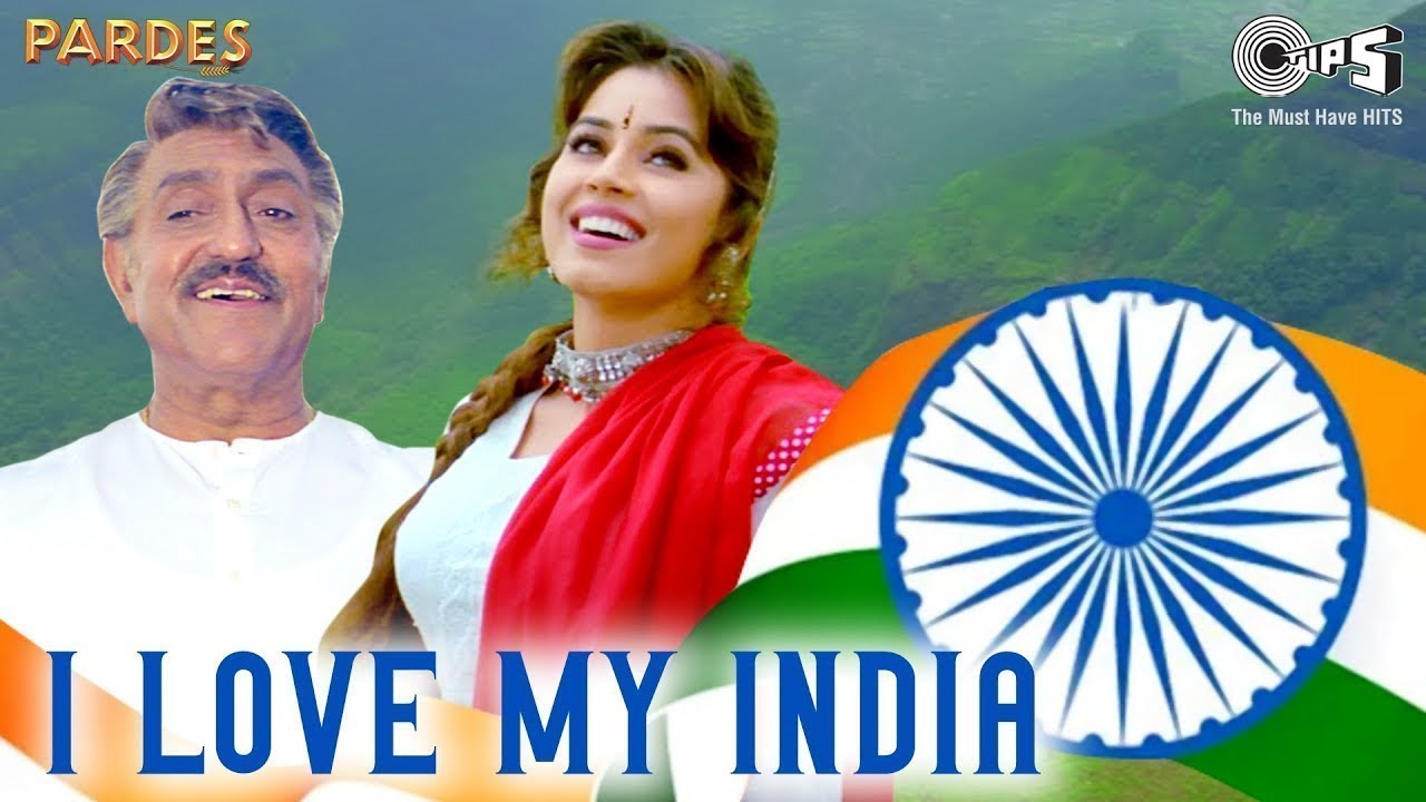 Yeh Mera India – I Love My India | Pardes | Hariharan, Kavita | Patriotic Song