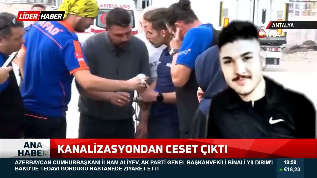 Kanalizasyondan ceset çıktı