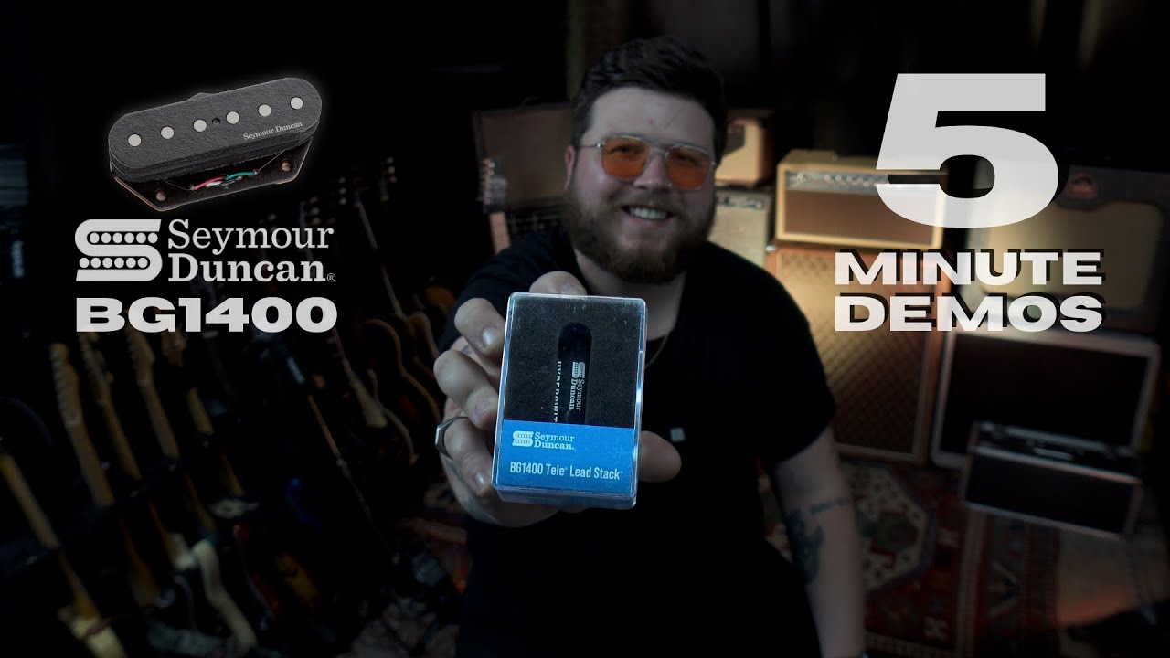 Самый универсальный звукосниматель TELE? Seymour Duncan BG1400 // 5-минутные демонстрации