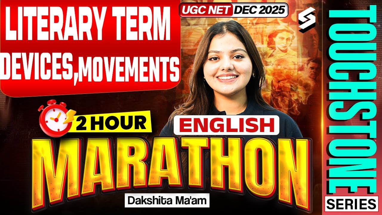 UGC NET English Literature Classes | Literary Terms, Devices & Movements UGC NET By Dakshita  Mam