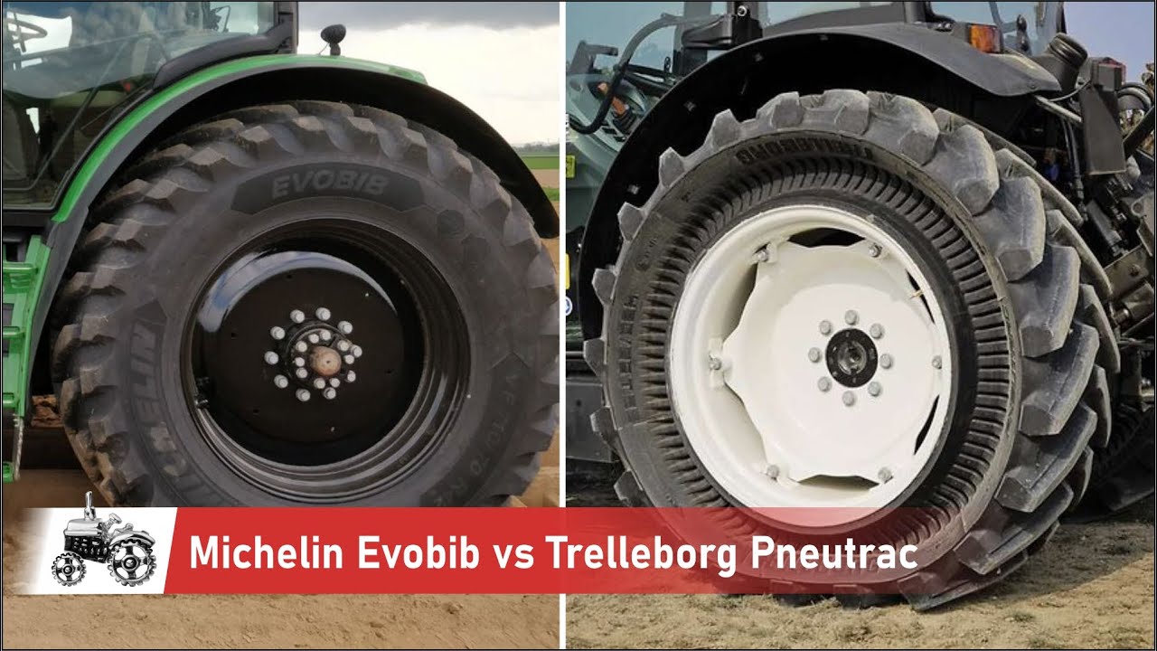 Michelin Evobib vs Trelleborg PneuTrac