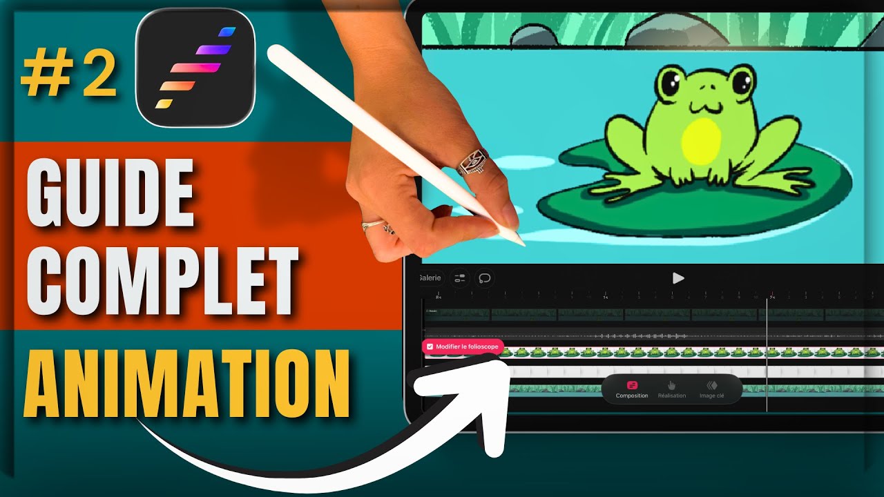 Apprendre à animer sur iPad : Tuto Procreate Dreams 2 #2 (Première Animation)