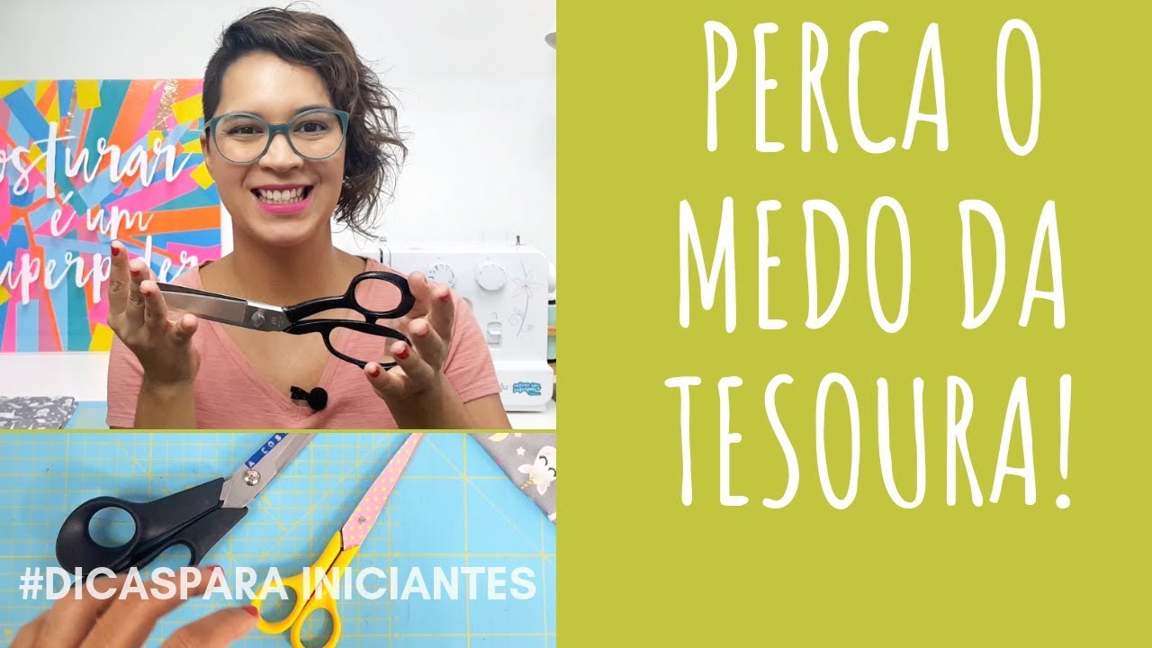 Como cortar o tecido corretamente?