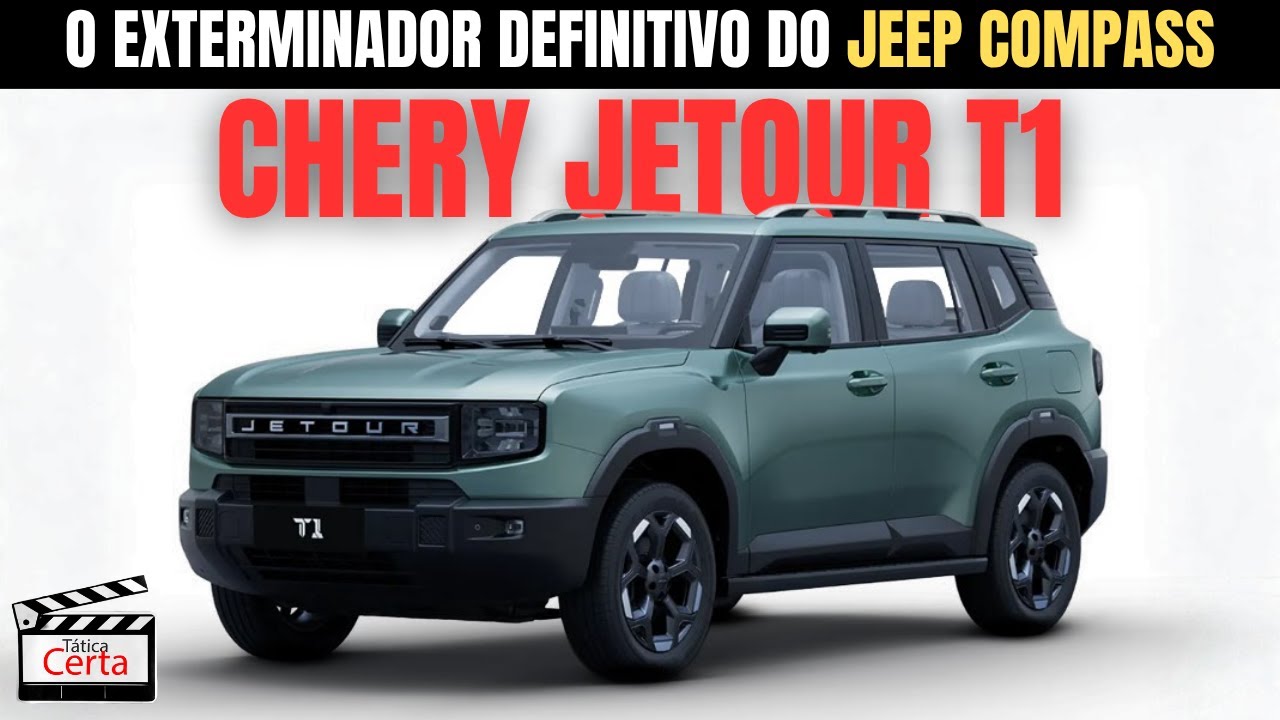 Descubra o Segredo do JETOUR T1 HÍBRIDO que Vai Deixar o Compass e o Haval para Trás!