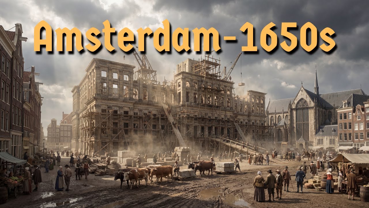 Amsterdam 1650: AI Reconstruction of the World's First Modern City