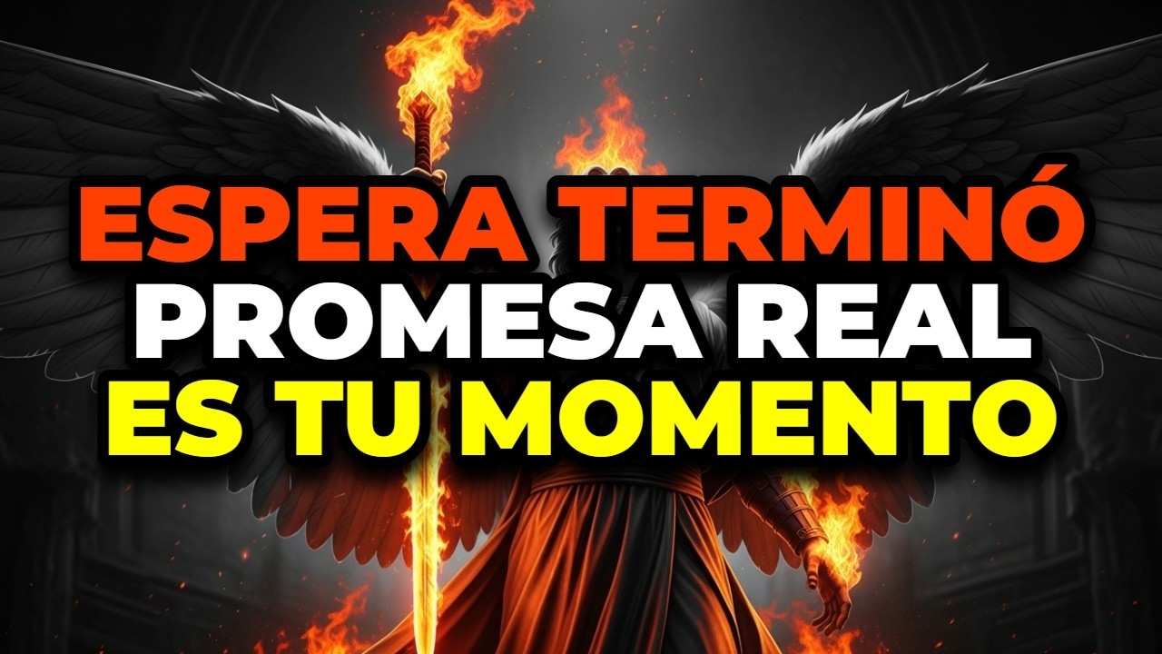 ELEGIDO DE DIOS, LA ESPERA TERMINÓ: ESTE ES EL MOMENTO EN QUE TU PROMESA SE HACE REALIDAD.