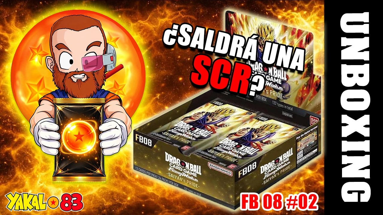 DRAGON BALL SUPER CARD GAME FUSION WORLD - FB08 #02 - SAIYAN´S PRIDE - BANDAI NAMCO