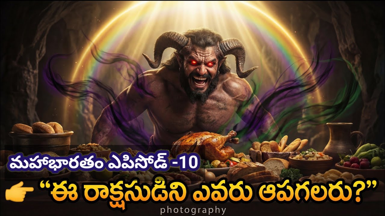 మహాభారతం ఎపిసోడ్ -10 #Bhima #Bakasura