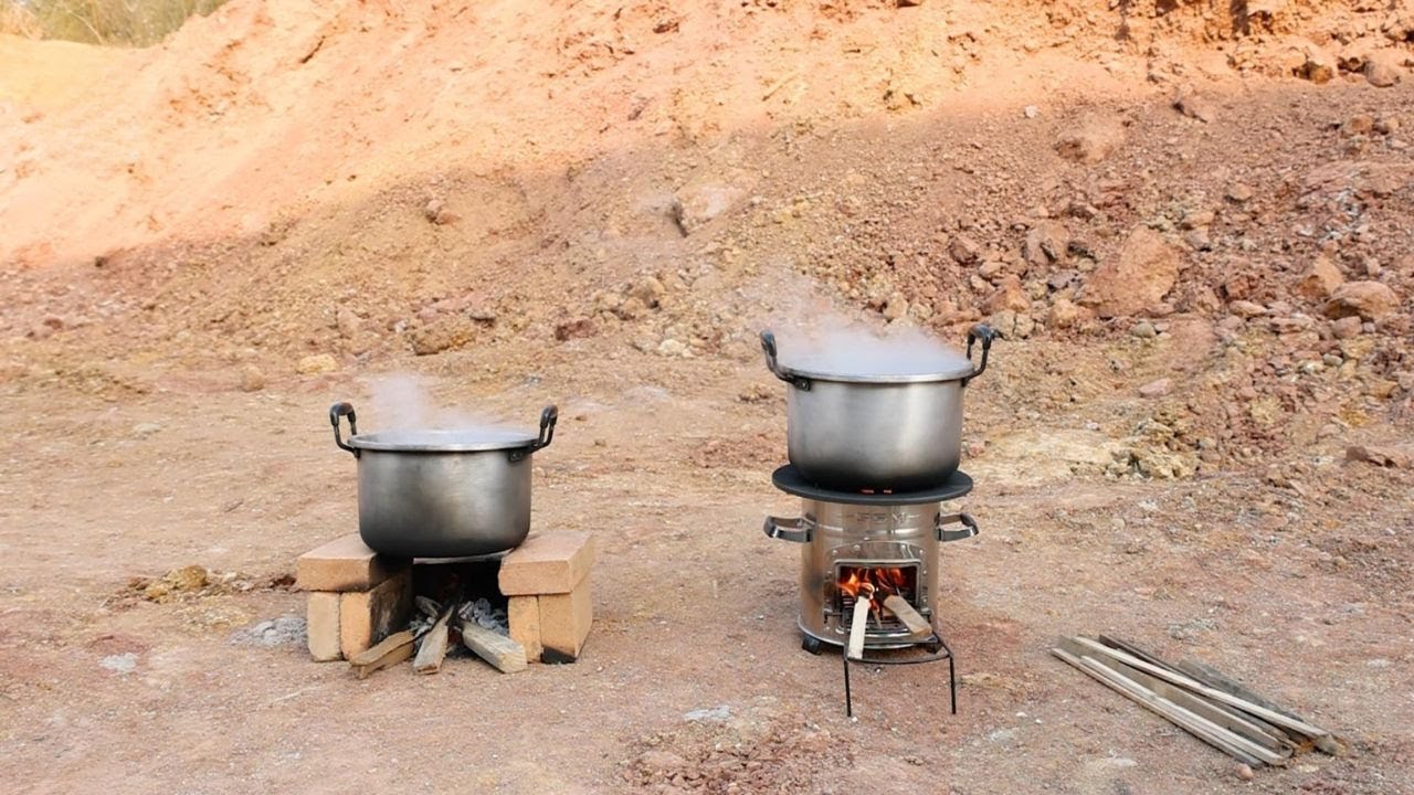Improved Cookstove VS Traditional Stove #ssmstove #ics #cleancooking