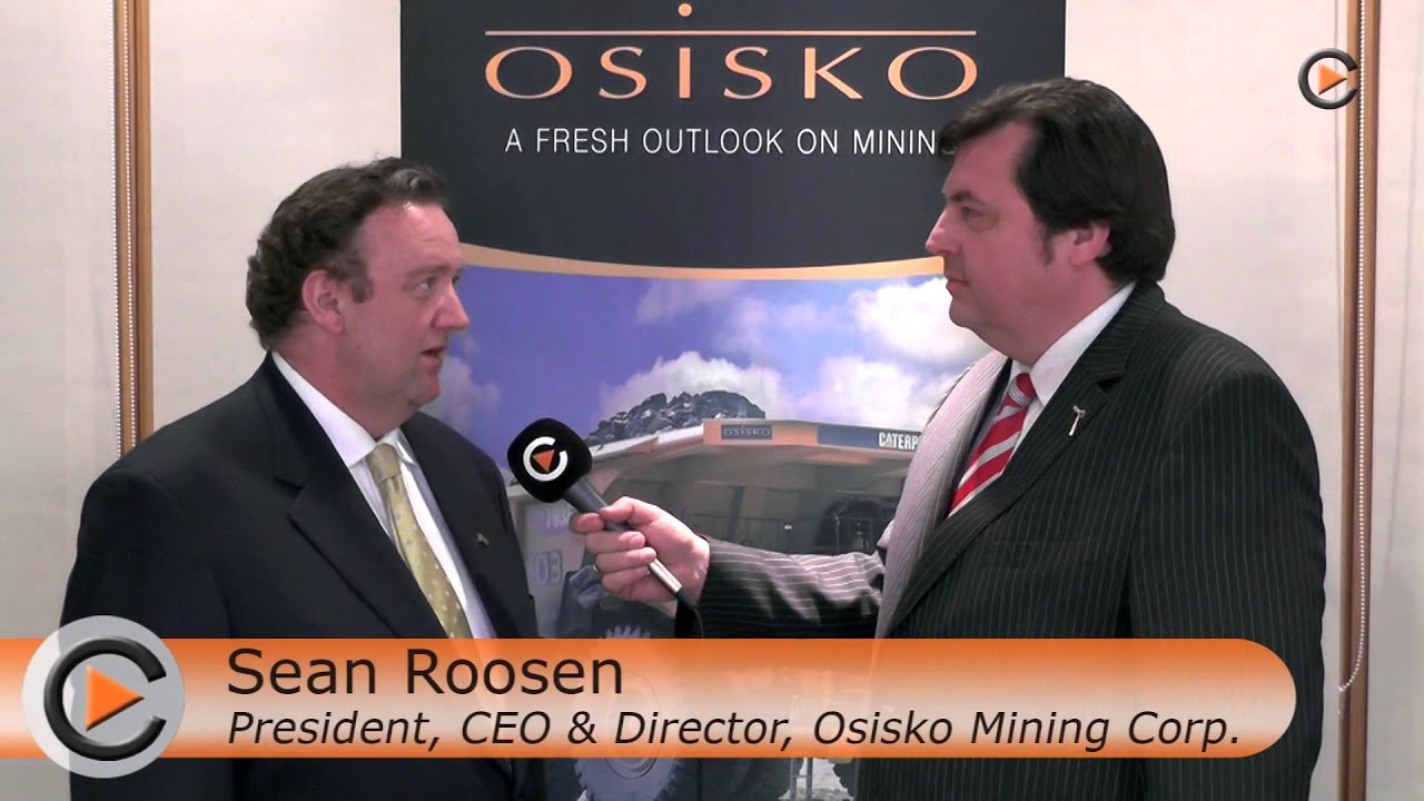 Sean Roosen, CEO Osisko Mining: 