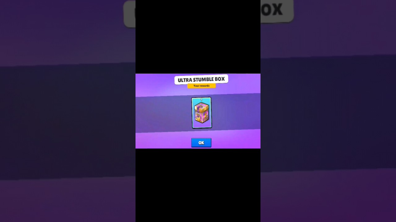 ULTRA STUMBLE BOX 😱😱 
