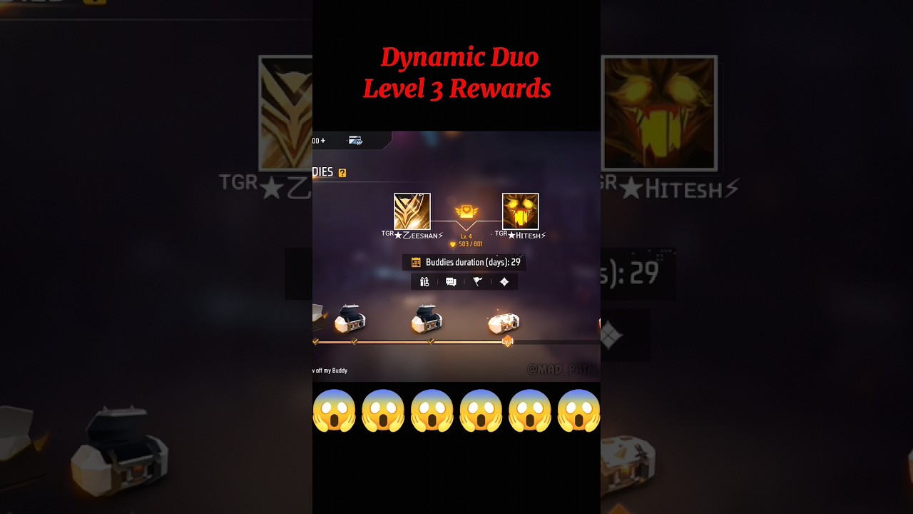 Dynamic Duo Level 3 Rewards😱(Free Legendary Rewards Claim Now