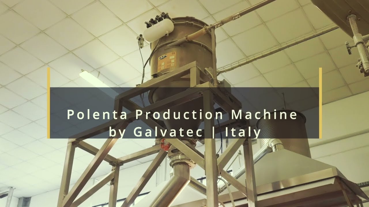 industrial production polenta ready cooked