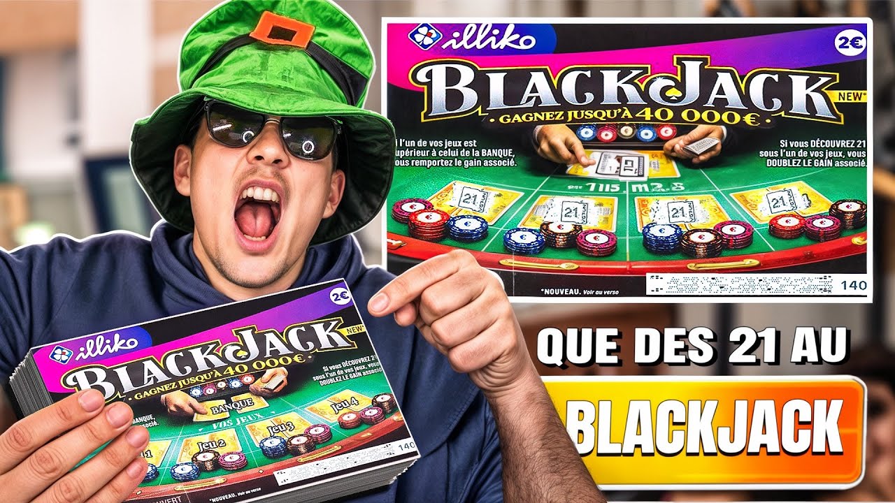 Jamais vu AUTANT DE 21 ! (Carnet Blackjack 300€)