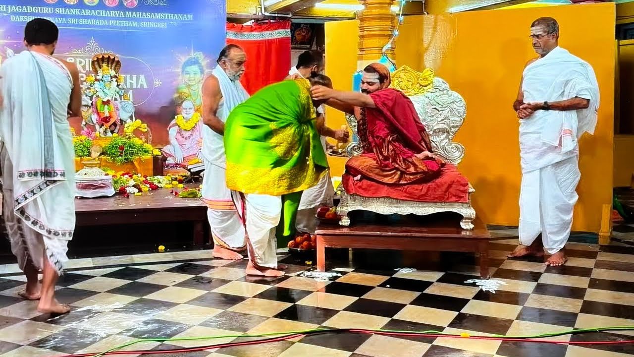 Sringeri final day Saptaham