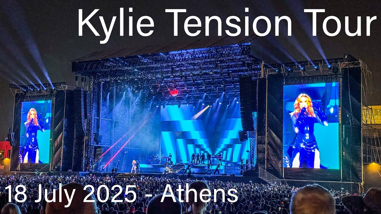 Kylie Minogue Tension Tour - 18 July 2025 Athens