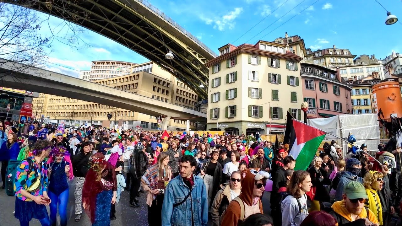 The Popular Carnival and Deter in Lausanne Switzerland  2025.  Le Carnaval Populaire et Deter