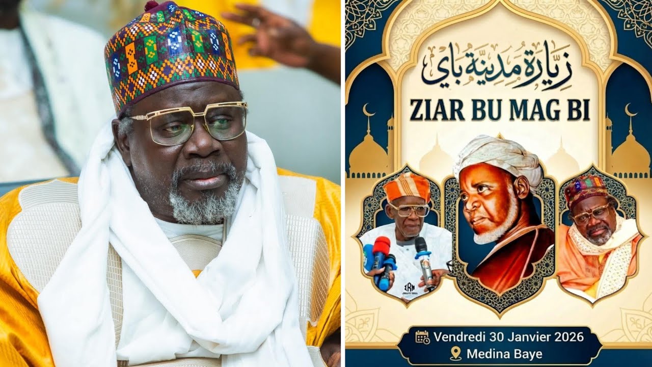 Ziarra Medina Baye 2026: Kàddu Imam Cheikh Tidiane Ali Cissé.@malbntv 
