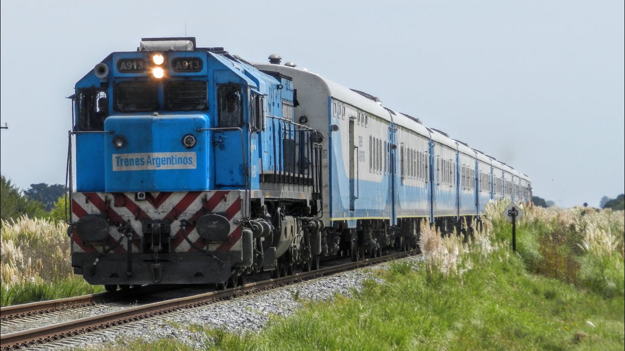 LAS VETERANAS Y NOBLES GT22!!! | Al mando del Tren a Mar del Plata - Buenos Aires | #lineagralroca 