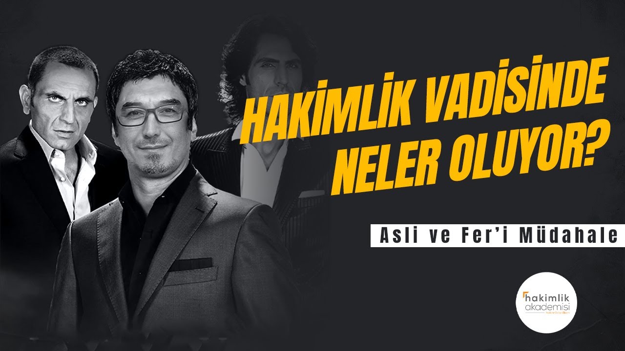 Asli Müdahale ve Fer'i Müdahale - Necip Hoca @HakimlikAkademisi