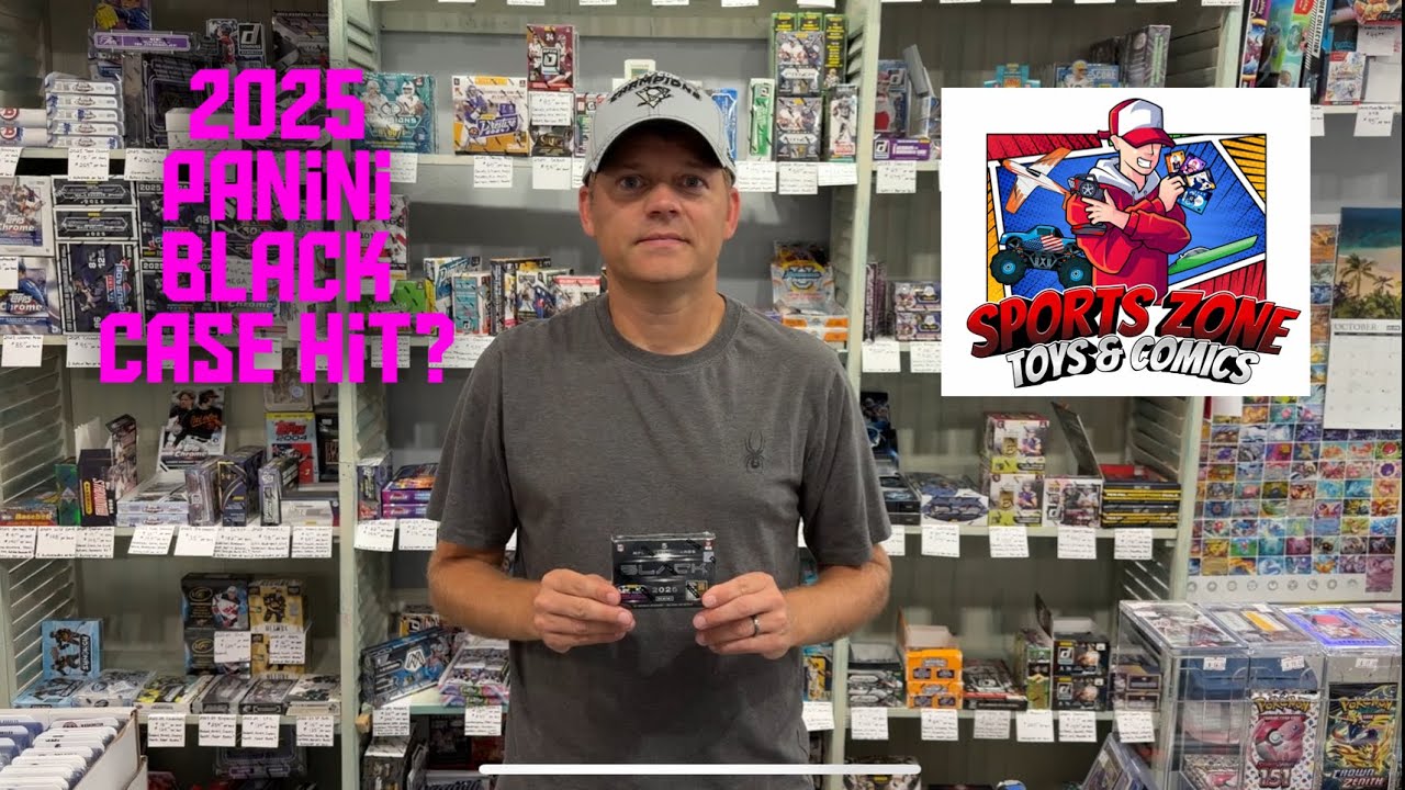 Обзор и разбор коробки Panini Black Football Hobby Box 2025 года