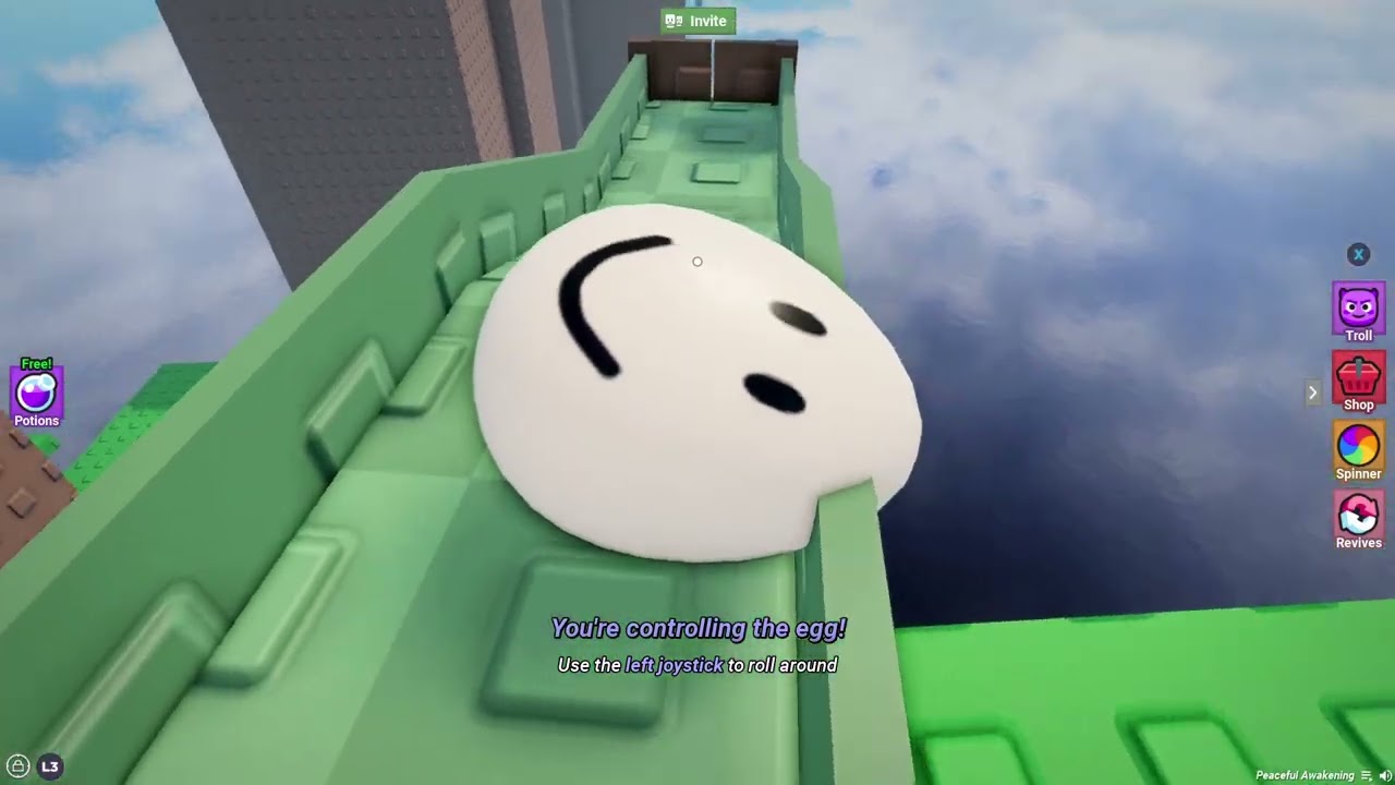 اختي كسرت البيضة في اخر ثانية شوفوا ايش سويت فيها 😭🥚 #roblox #روبلوكس 