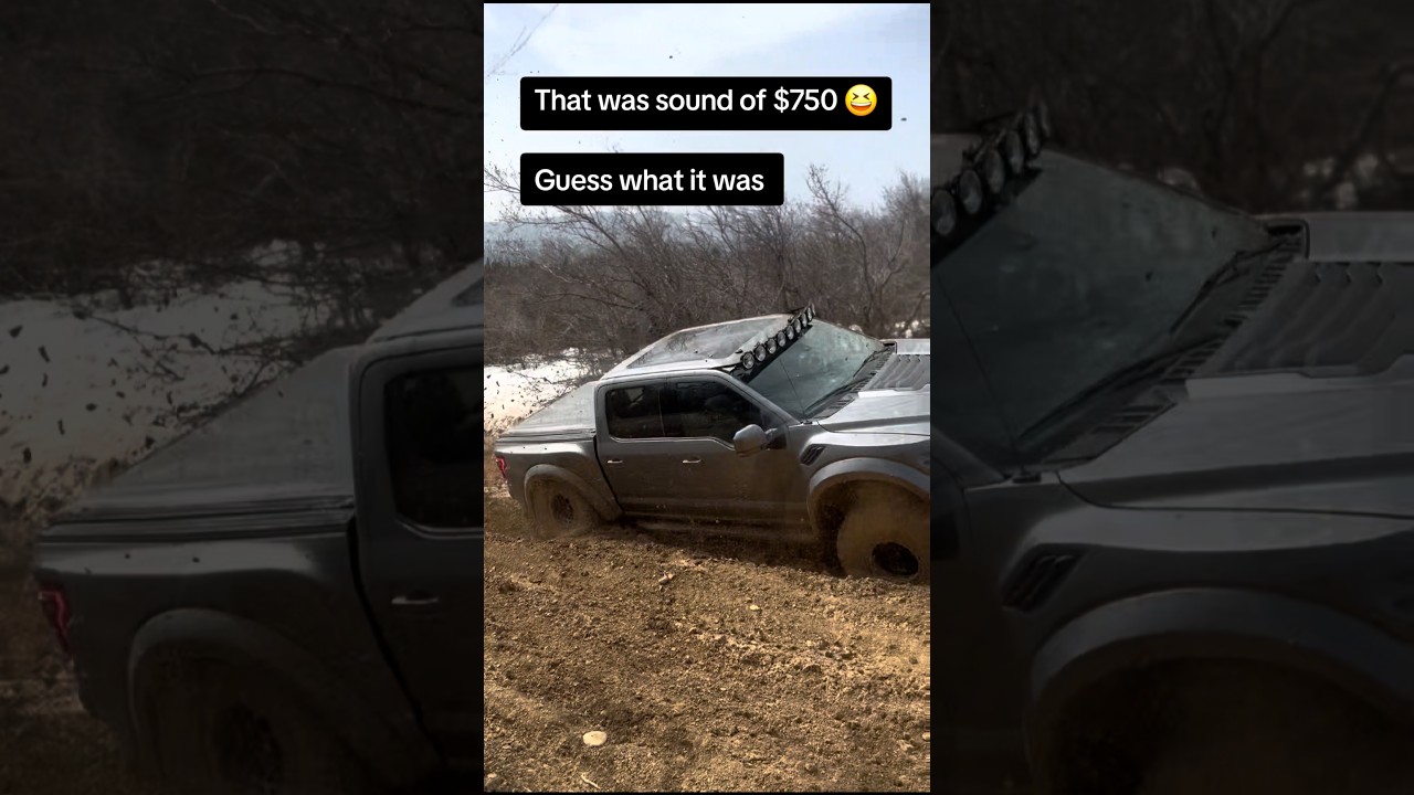 Ford raptor mudding