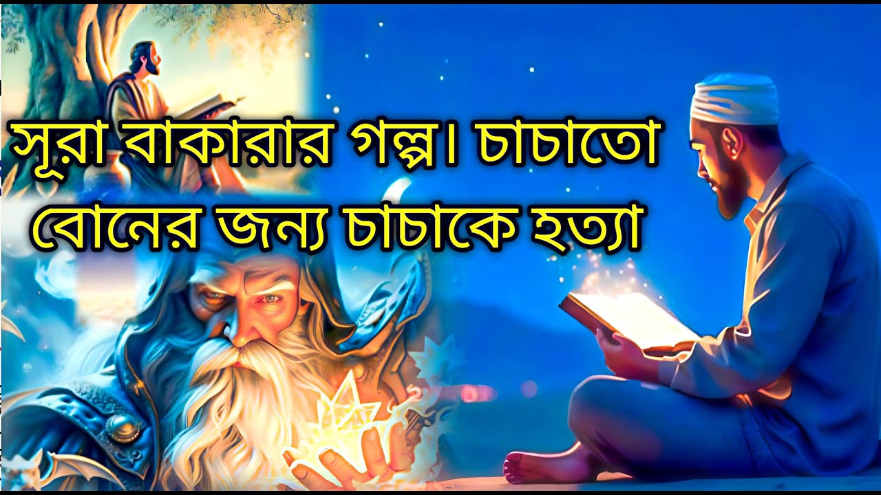 সূরা বাকারার গল্প। চাচাতো বোনের জন্য চাচাকে হত্যা।