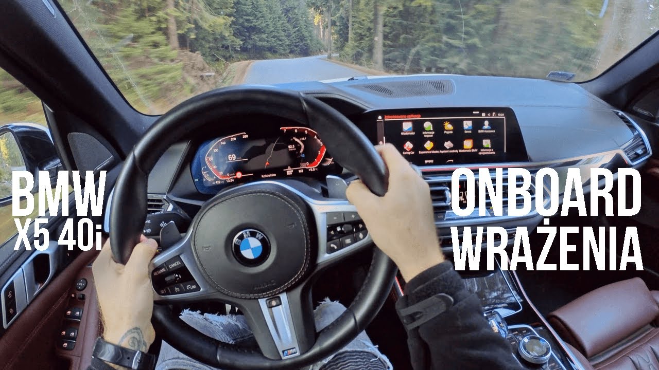 Wrażenia POV | BMW X5 40i | G05 2020 | Onboard Drive 4K | G&oacute;ry Zakopane
