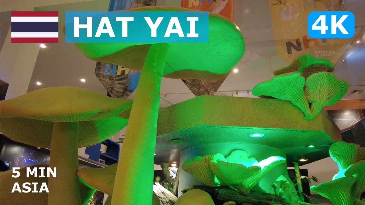 🇹🇭 Thailand - Hat Yai: 5 Minutes Walking Tour - 4K