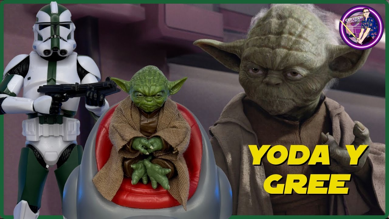 🟢El Maestro YODA y el Comandante Gree 💥 Black Series | La MEJOR figura de Yoda!