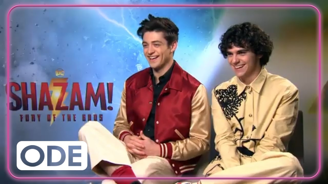 Asher Angel & Jack Dylan Grazer's Cute But Chaotic Interview For Shazam: Fury of the Gods