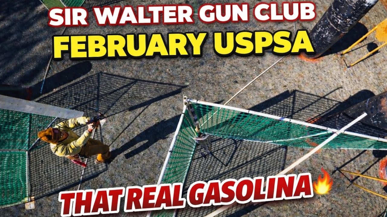 That Real Gasolina 🔥 | Sir Walter Gun Club February USPSA Match