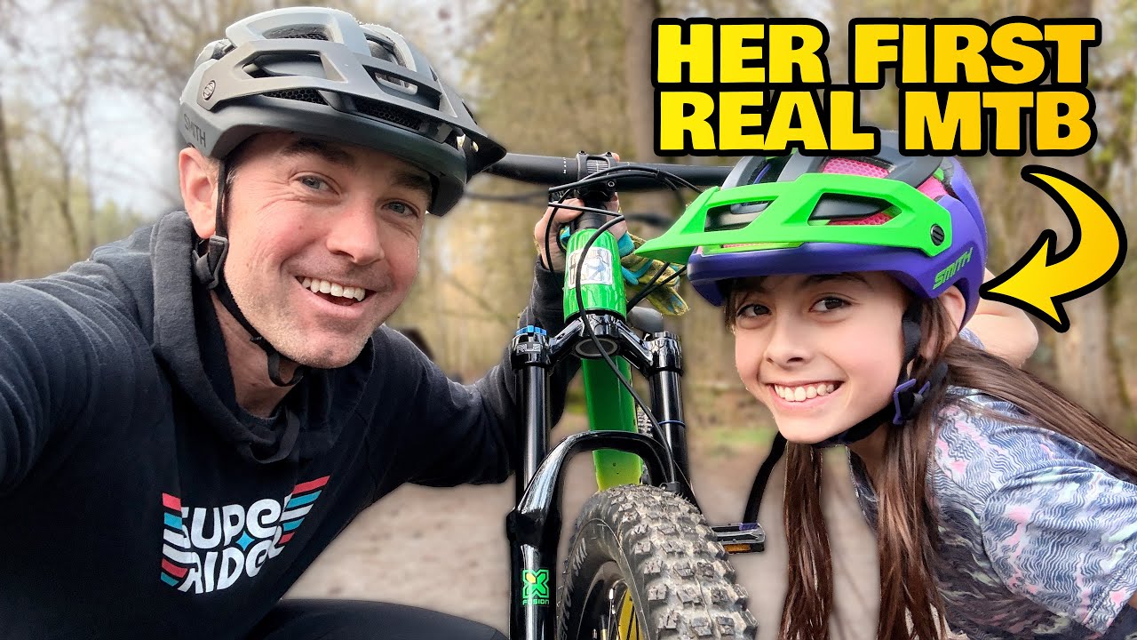 Building My Daughter's First REAL Mountain Bike