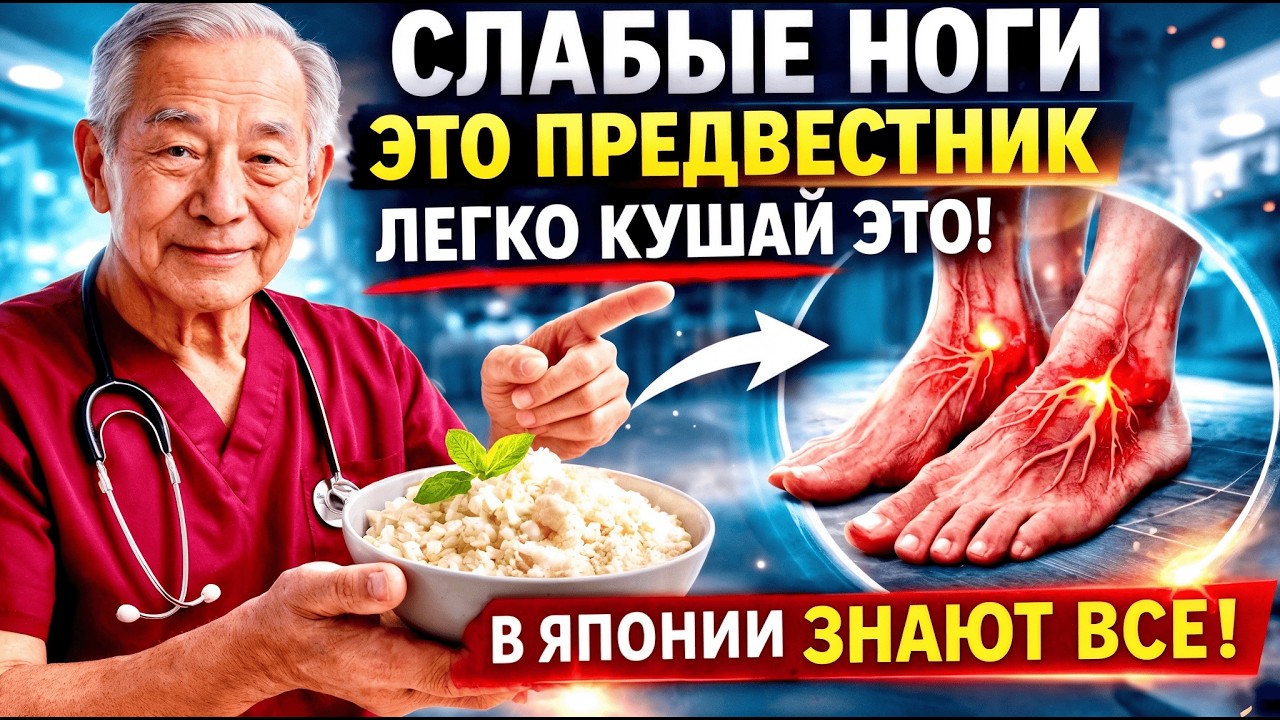 После 60 лет КУШАЙ эти 4 еды — ноги ПЕРЕСТАЮТ «отказывать» навсегда! УДИВИТЕЛЬНЫЙ САНАТОРНЫЙ СЕКРЕТ