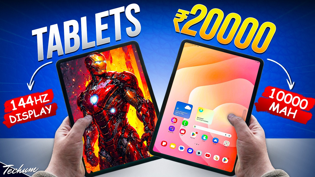 Best Tablets under 20000 in 2026 and I'm SHOOK!⚡Which One Should You Buy?⚡Best Tablet Under 20000
