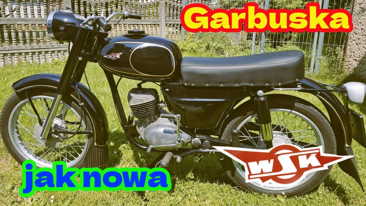 Pierwsza moja renowacja WSK 125 ,,Garbuska