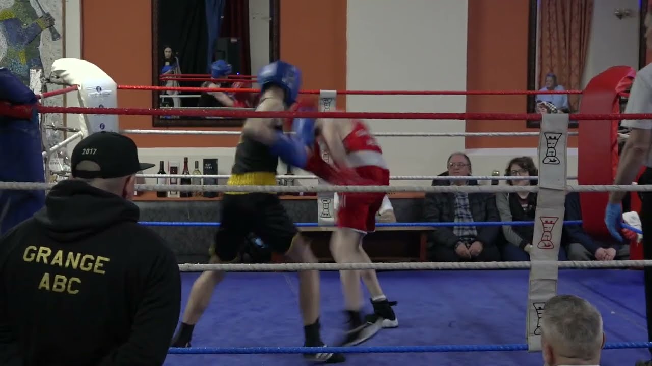 HARVEY RALPH v ANTON ANGUIS, GWYNFI AMATEUR BOXING CLUB SHOW, 2023