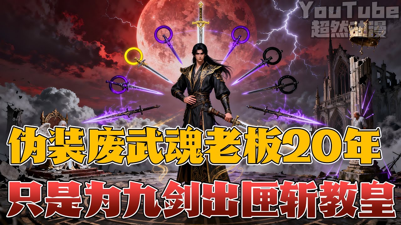 穿越斗罗大陆，伪装废武魂酒馆老板二十年，只接待千仞雪一人！暗中却觉醒九渊剑匣，创建摘星楼布局天下。只为等待天斗宫变之日！#斗罗 #逆袭 #超燃动漫 #爽文 #热血 #穿越