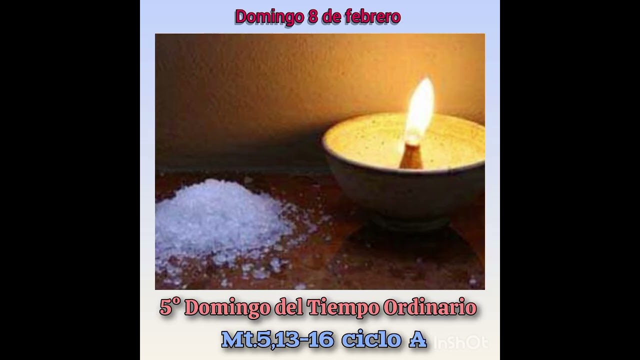 Comentario al evangelio del domingo 8 de febrero