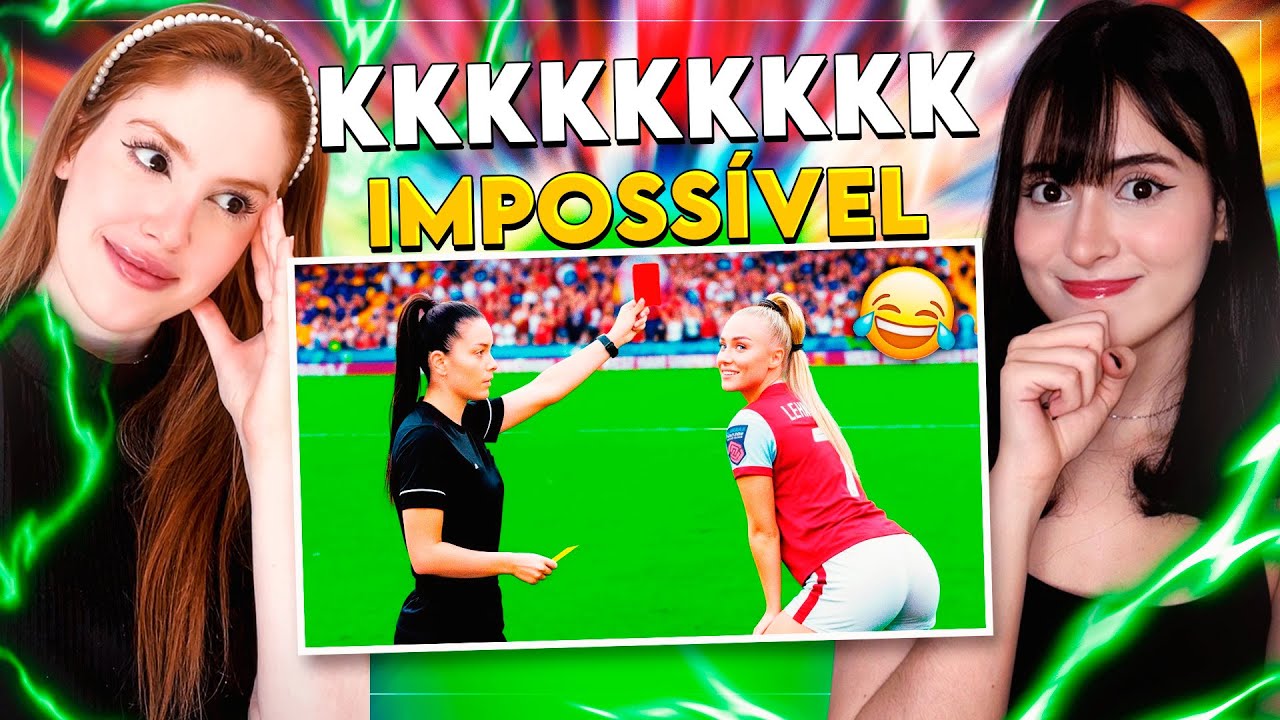 REACT | Os Momentos Mais INACREDITÁVEIS do Futebol Feminino | CR Reacts